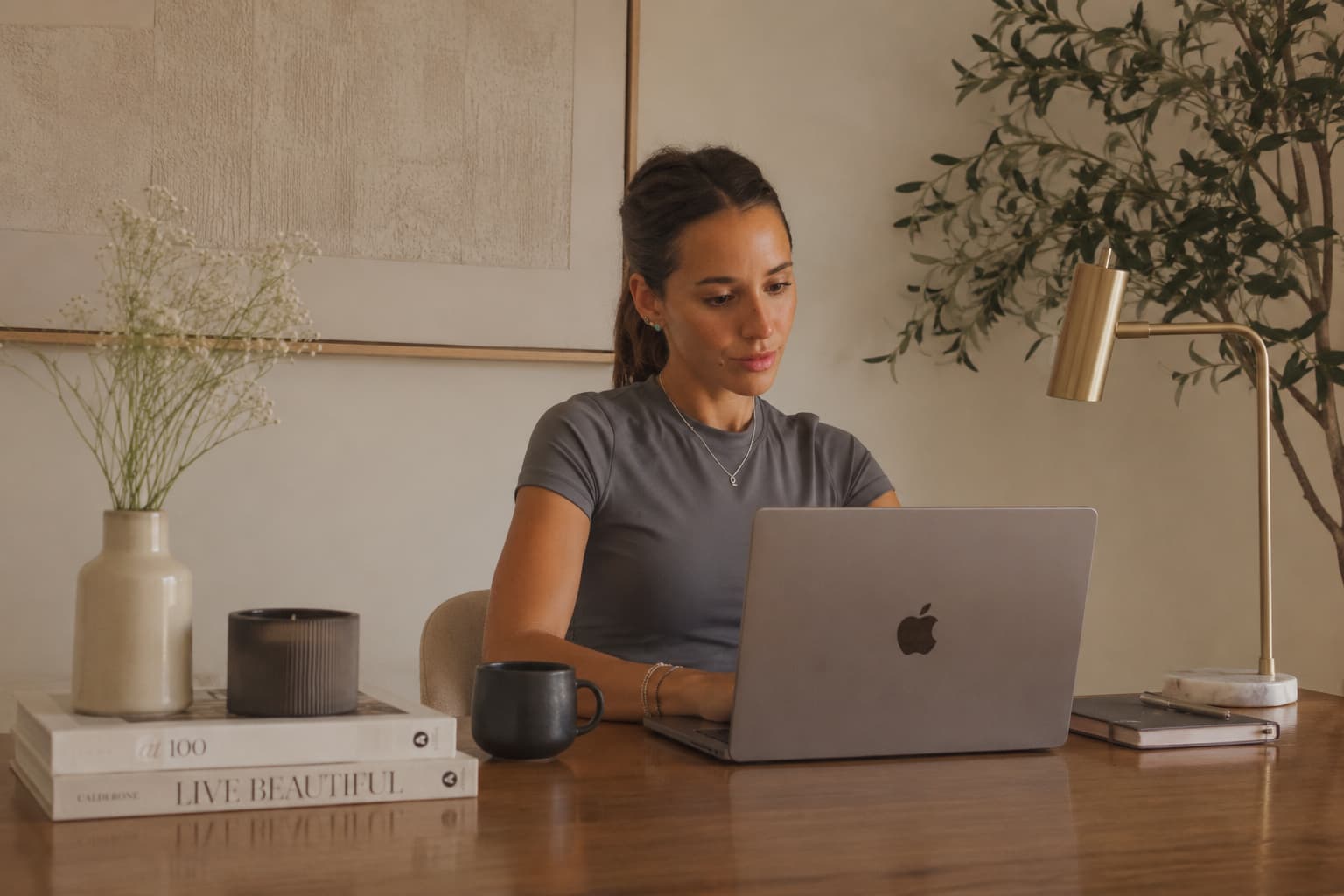 Florencia Larrere, diseñadora web en Ibiza